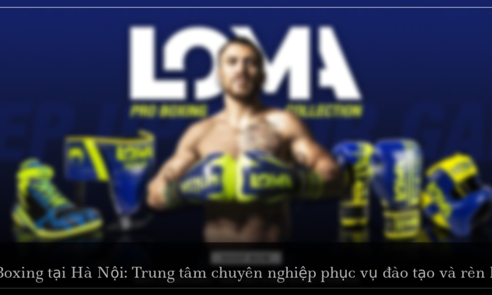 tap boxing tai ha noi trung tam chuyen nghiep phuc vu dao tao va ren luyen